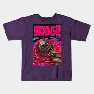 BRAINS!!! Kids T-Shirt